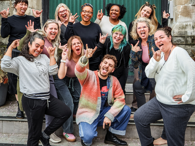 In-person retreat with the group